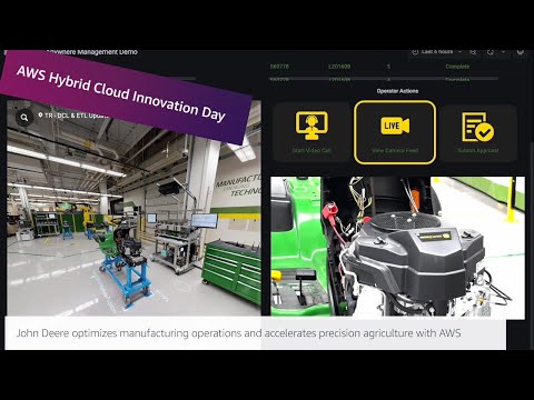 John Deere optimizes manufacturing operations and accelerates precision agriculture with AWS