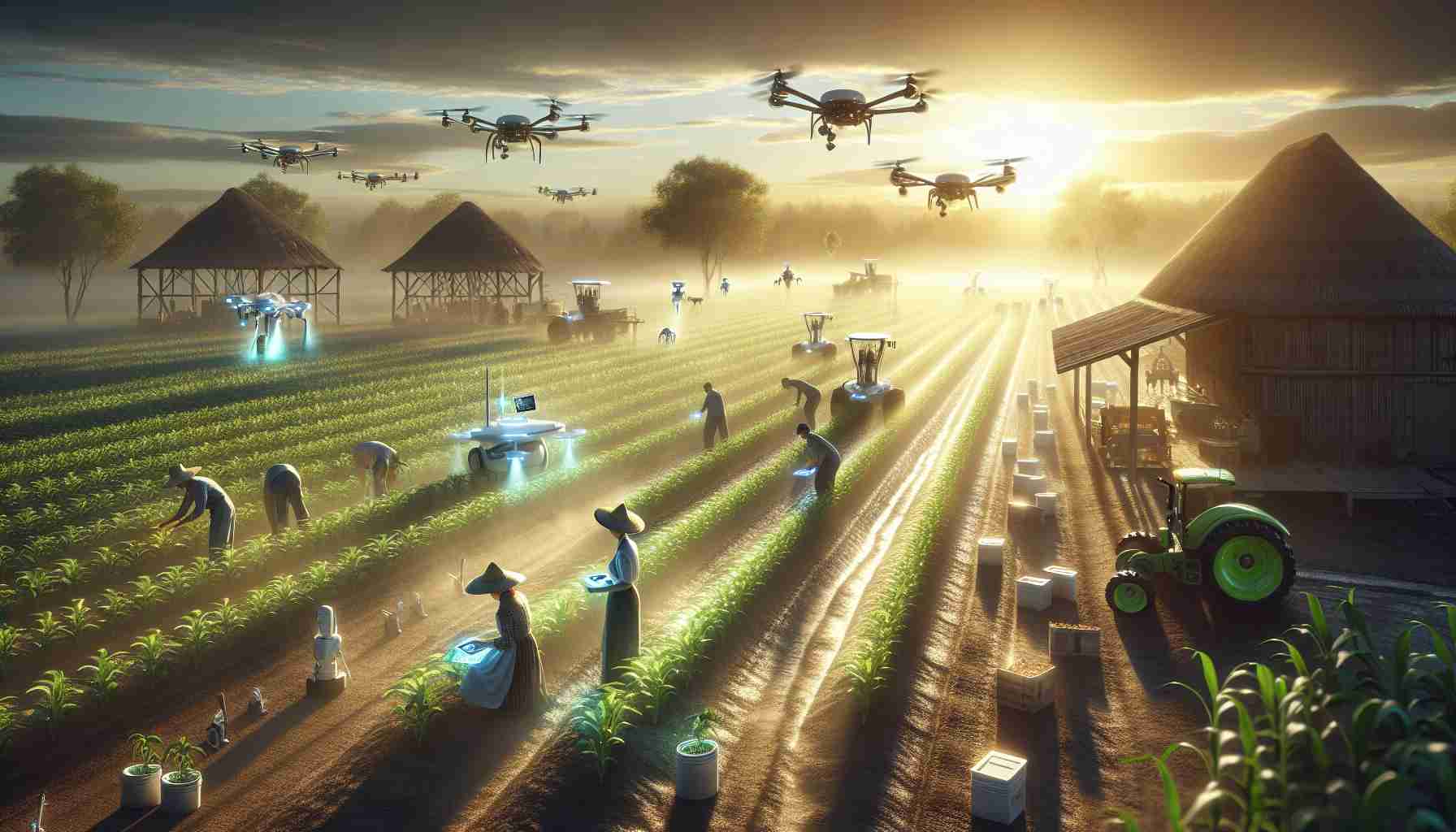 Farmers Turn to High-Tech Solutions! Drones and Robots Transforming Agriculture!